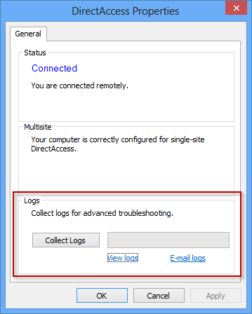 DirectAccess Client Troubleshooting Logs | Richard M. Hicks Consulting ...