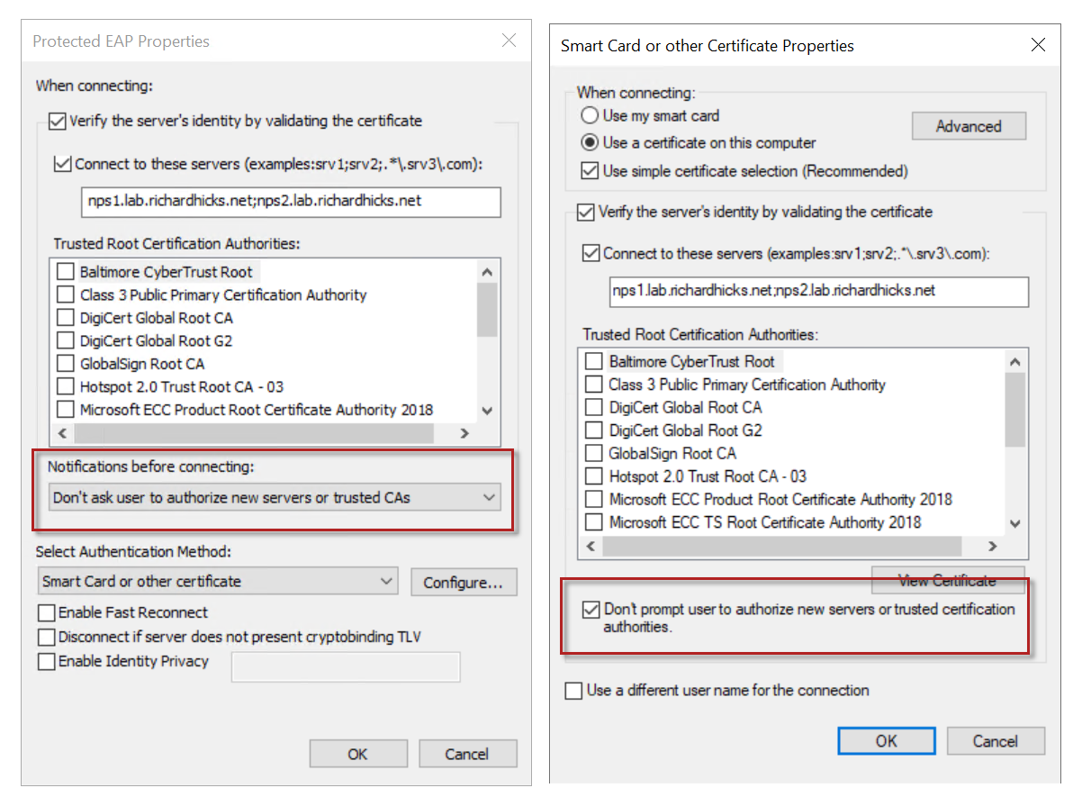 Aovpn Continue Connecting 004 Richard M Hicks Consulting Inc