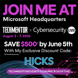 TechMentor Redmond Microsoft HQ 2026